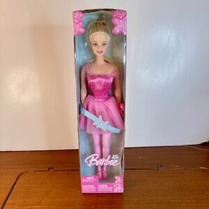Y2K Mattel Ballerina Barbie w/Pink Tutu and Legs #G8469 (2004) NRFB